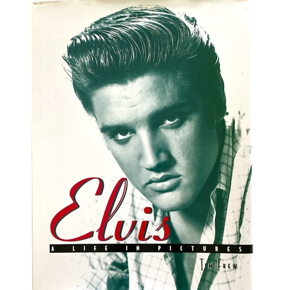 Elvis A Life in Pictures Table Book by Tim Frew